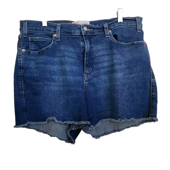 Levi's Pants - Levi's Strauss & Co. Heritage High-rise Shorts Womens Size 34 /18 Denim Stretch